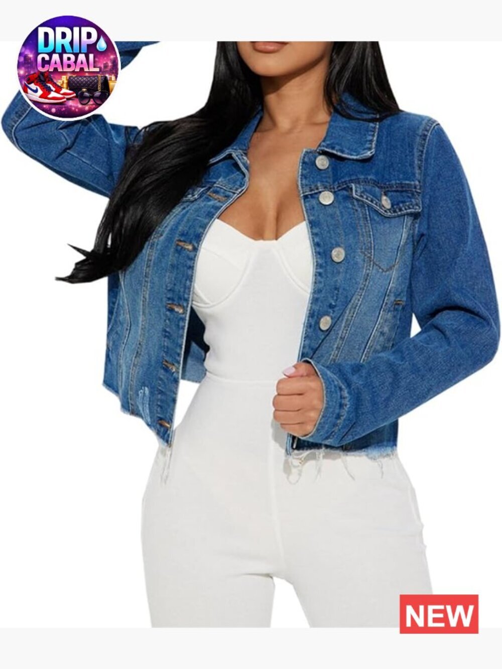 Long Sleeve Canvas Shacket Jacket with Pockets